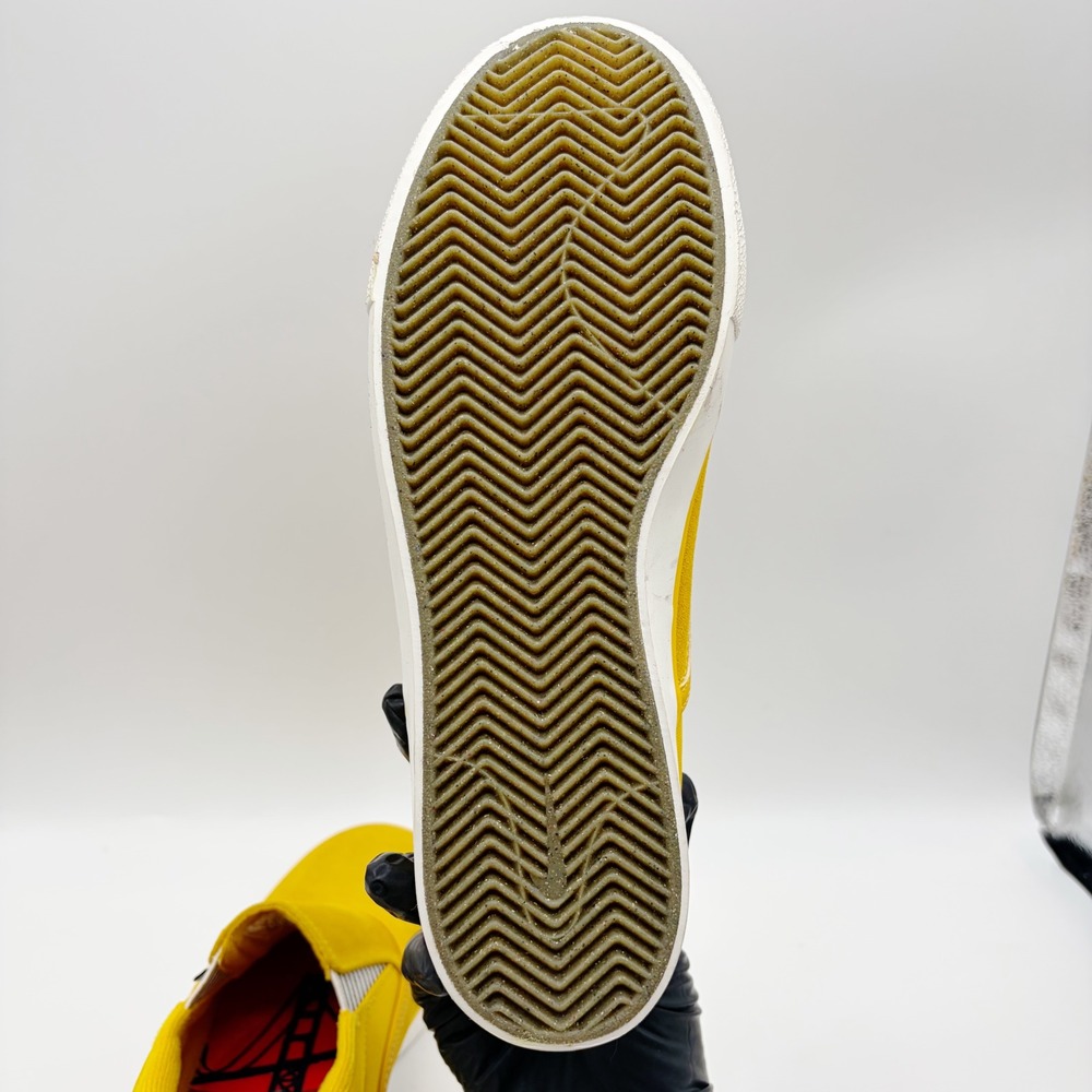 Nike SB Shoes Womens 6 Yellow Verona Slip Elissa Steamer Skate DM4424-700 Suede - Picture 2 of 8